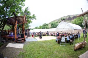 Wedding venue overlooking the Salmon River - near White Bird Idaho