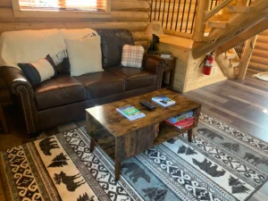 Cozy nook to read or relax