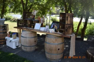 dessert stand for wedding cake