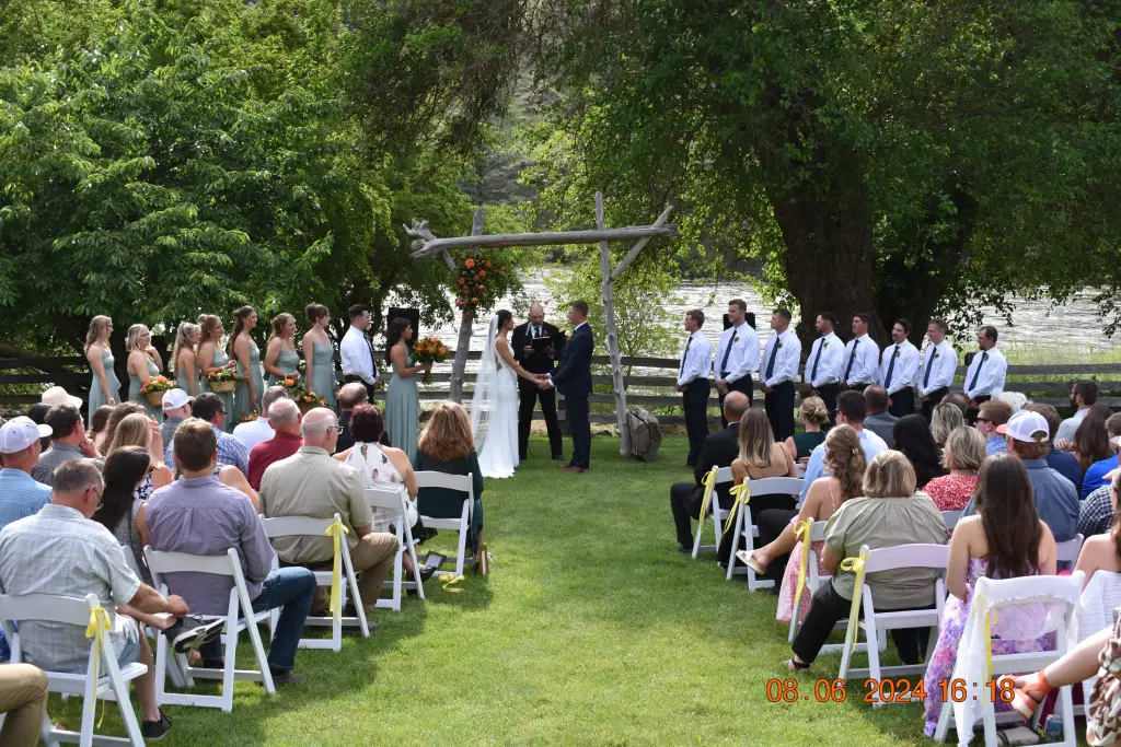 Bride and Groom ceremony