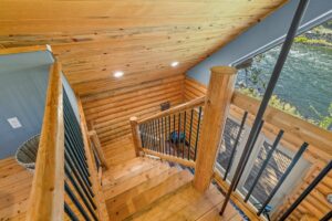 AirBNB cabins with Salmon River Frontage