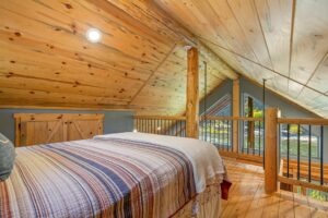 Airbnb cabins with Salmon River Frontage