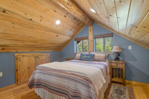Airbnb cabins with Salmon River Frontage