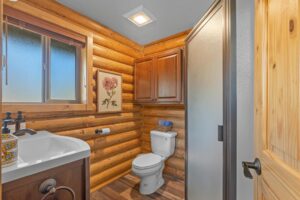 Airbnb cabins with Salmon River Frontage