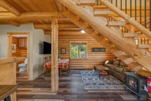 Airbnb cabin 3 near White Bird ID with Salmon River Frontage