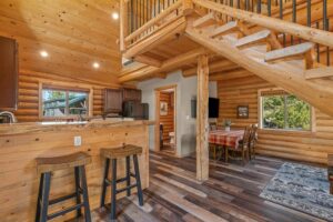 Airbnb cabin 3 near White Bird ID with Salmon River Frontage